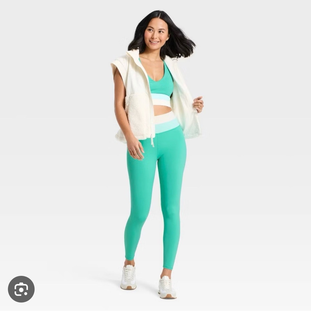 JoyLab Mint Green High-Rise Leggings